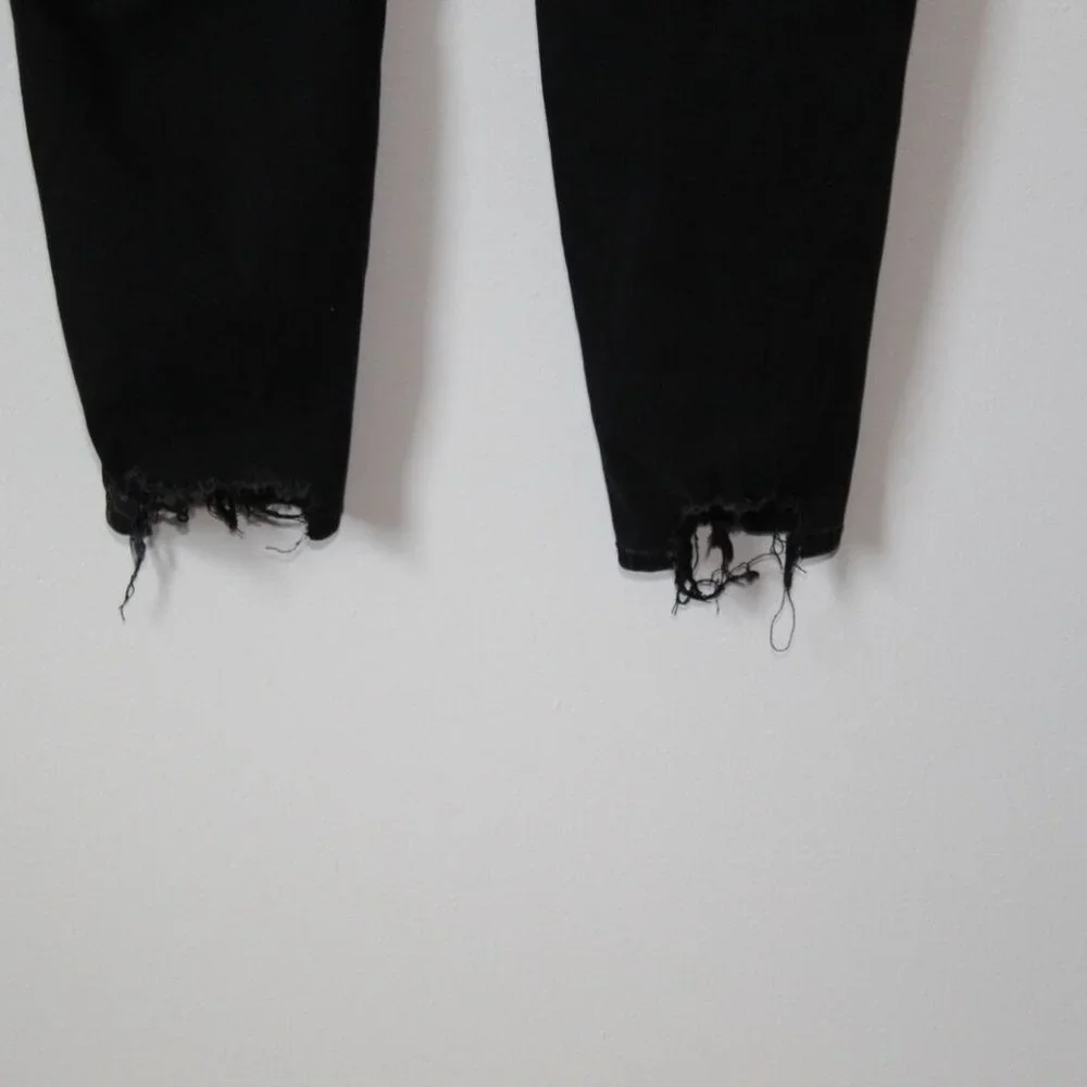 American Eagle Curvy Super Hi Rise Jegging Jeans Distressed Plus Size 24 H13693 - Picture 7 of 11